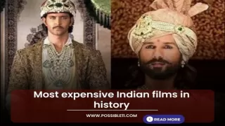 Most expensive Indian films in history