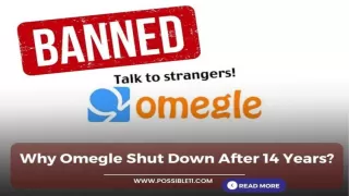 Why Omegle Shut Down After 14 Years?