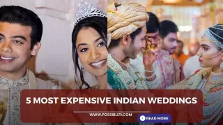 5 Most expensive Indian weddings