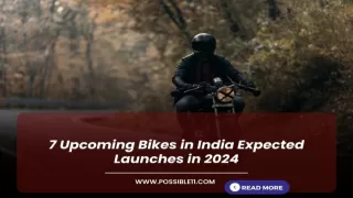 7 Upcoming Bikes in India Expected Launches in 2024