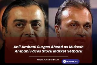 Anil Ambani Surges Ahead as Mukesh Ambani Faces Stock Market Setback