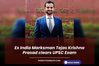 Ex India Marksman Tejas Krishna Prasad clears UPSC Exam