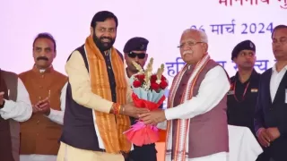 हरियाणा: बीजेपी ने राज्य प्रमुख नायब सिंह सैनी को नया सीएम चुना