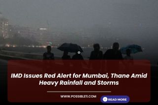 IMD Issues Red Alert for Mumbai, Thane Amid Heavy Rainfall and Storms