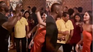 IPL 2024 Final: Ananya Pandey dances with Andre Russell