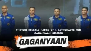 ISRO Revealed Gaganyaan Crew, Four Astronauts Selected For Moon Mission