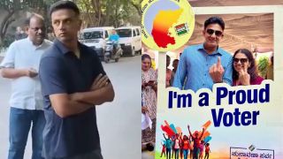 Lok Sabha Elections 2024: Rahul Dravid and Anil Kumble cast their vote