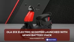 Ola S1X electric scooter launched Picture