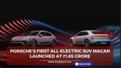 Porsches first all-electric SUV Macan Picture