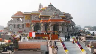 Ram Mandir Pran Pratishtha: PM Modi reached Ayodhya