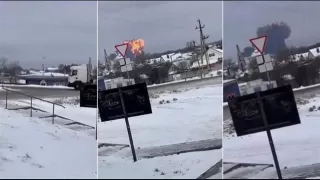 Russian Plane Crashes With 65 Ukrainian Prisoners