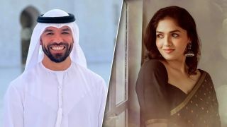 South actress Sunaina got engaged to Dubai YouTuber Khalid Al Ameri