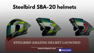 Steelbird amazing helmet launched