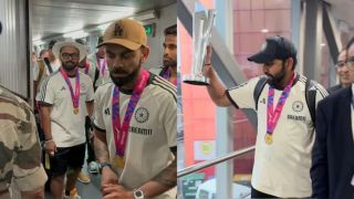 Team India Champions Arrival: Indian team got a grand welcome at the airport