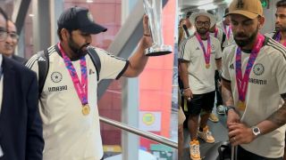 Team India reached PM residence to meet Prime Minister Narendra Modi