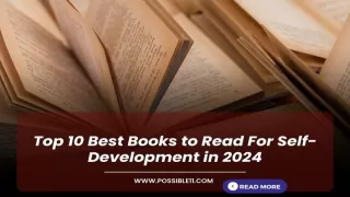 Top 10 Best Books to Read For Self-Development in 2024