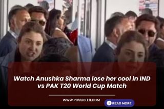 Watch Anushka Sharma lose her cool in IND vs PAK T20 World Cup Match