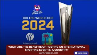 What are the benefits of hosting an international sporting event in a country?