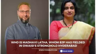 Who is Madhavi Latha, whom BJP has fielded in Owaisis stronghold Hyderabad