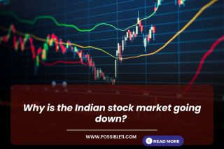 Why is the Indian stock market going down?
