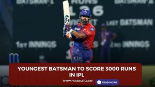 Youngest batsman to score 3000 runs in IPL