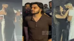 AP Dhillon Kisses Tara, Veer Picture