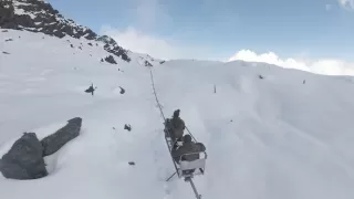 Army Uses 16,000 ft Monorail in Himalayas to Boost Supplies Army Uses 16,000 ft Monorail in Himalayas to Boost Supplies