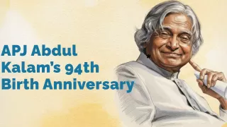 Dr APJ Abdul Kalam Birthday: Life