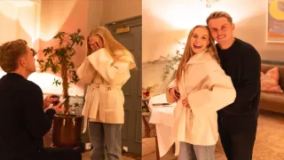 England cricketer Sam Curran is engaged to Isabelle