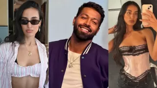 Hardik Pandya spotted with Mahika Sharma on Karwa Chauth
