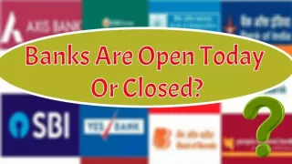 Is Bank Open Today? RBI Bank Holiday List