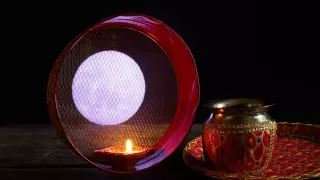 Karwa Chauth 2025 moonrise timings for Delhi