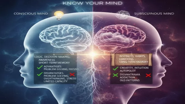 Know what is conscious and subconscious mind, what are its advantages ...