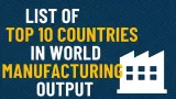 List of Top 10 Countries in World Manufacturing Output