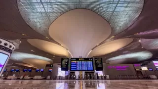 Navi Mumbai Airport Begins Flights With Water Salute Welcome