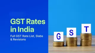 New GST Rate List
