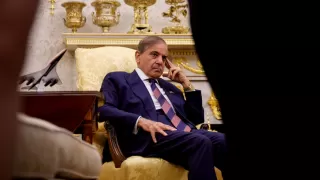 Shehbaz Sharif Meme Moment: Walks Into Putin Meet Uninvited Shehbaz Sharif Meme Moment: Walks Into Putin Meet Uninvited