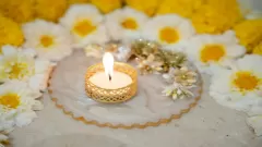 Simple and Creative Diwali Decor Picture