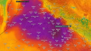 Suffocating air