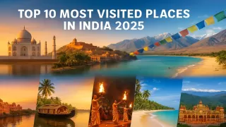 Top 10 Most Visited Places in India 2025 | Travel Guide