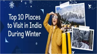 Top 10 Places to Visit in India in Winters