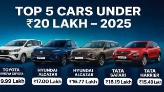 Top 5 Best Cars Under ₹20 Lakh in India – 2025 Guide