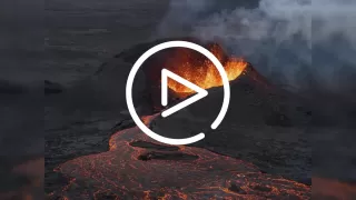 Watch videos and photos of the Volcanic eruption in Russia