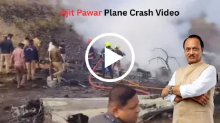 Ajit Pawar Plane Crash Video: Viral