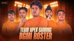 Apex Gaming BGMI Roster Revealed: Picture