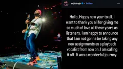 Arijit Singh Announces Retirement from Picture