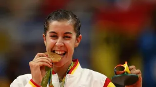 Badminton legend Carolina Marin has announced