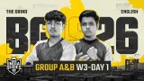 BGIS 2026 The GRIND Week 3 Day 1: Teams, Group, Schedule & Live Stream