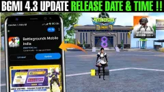 BGMI 4.3 Update Download Date Picture