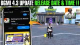 BGMI 4.3 Update Download Date and Time: Full Release Schedule Revealed